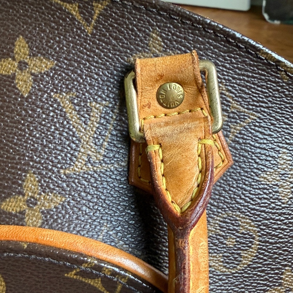 Louis Vuitton Brown Monogram Tote - Picture 9 of 11